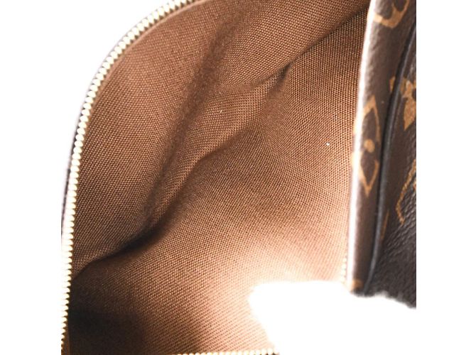 Louis Vuitton Montsouris NM PM Rucksack Braun Monogramm - Ansicht 15