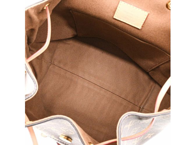 Louis Vuitton Montsouris NM PM Rucksack Braun Monogramm - Ansicht 16