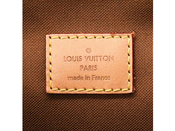 Louis Vuitton Montsouris NM PM Rucksack Braun Monogramm - Ansicht 18