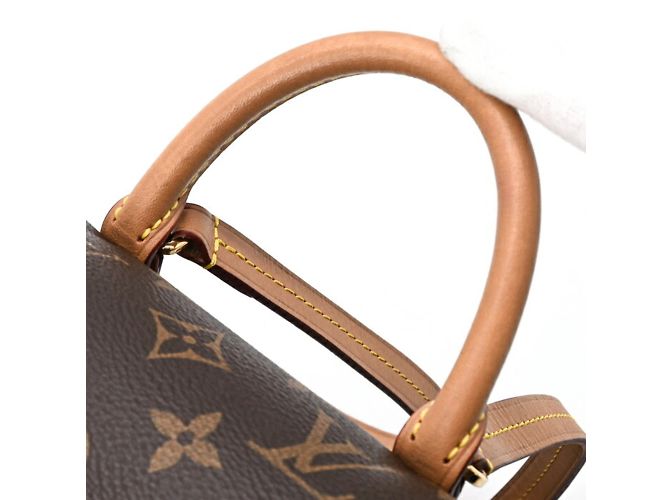 Louis Vuitton Montsouris NM PM Rucksack Braun Monogramm - Ansicht 7