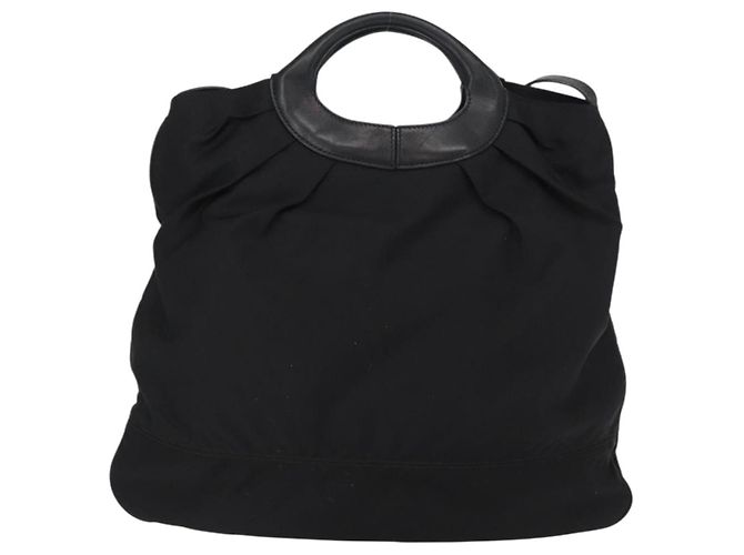 Bolso Vala de nylon de Salvatore Ferragamo Negro - vista 2