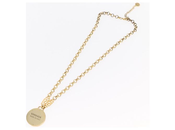 Collier Pendentif Méduse en Métal Versace - vue 2