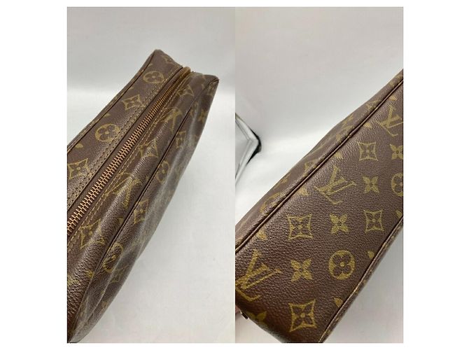 Borsa Clutch Marrone Louis Vuitton - vista 3