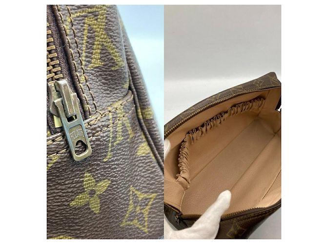 Borsa Clutch Marrone Louis Vuitton - vista 7