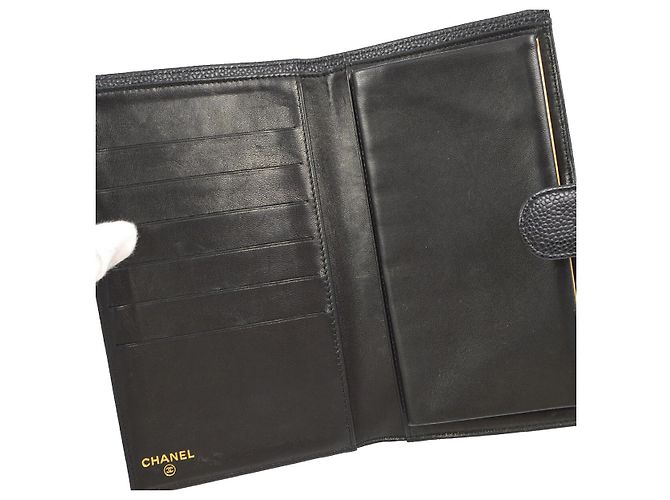 Chanel Timeless CC French Caviar Long Negro - vista 4