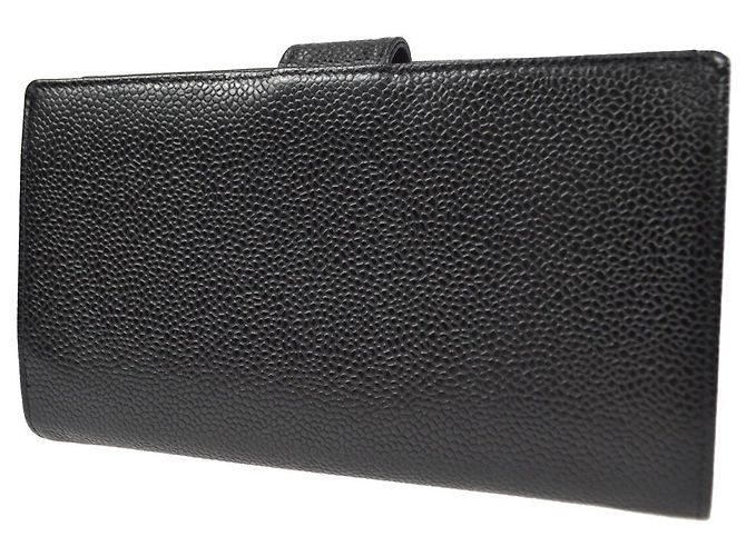 Chanel Timeless CC French Caviar Long Negro - vista 2