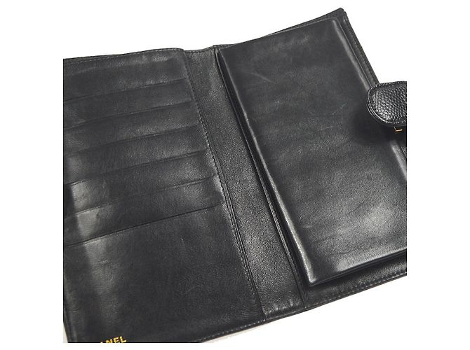 Chanel Timeless CC French Caviar Long Negro - vista 3