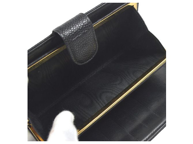 Chanel Timeless CC French Caviar Long Negro - vista 4