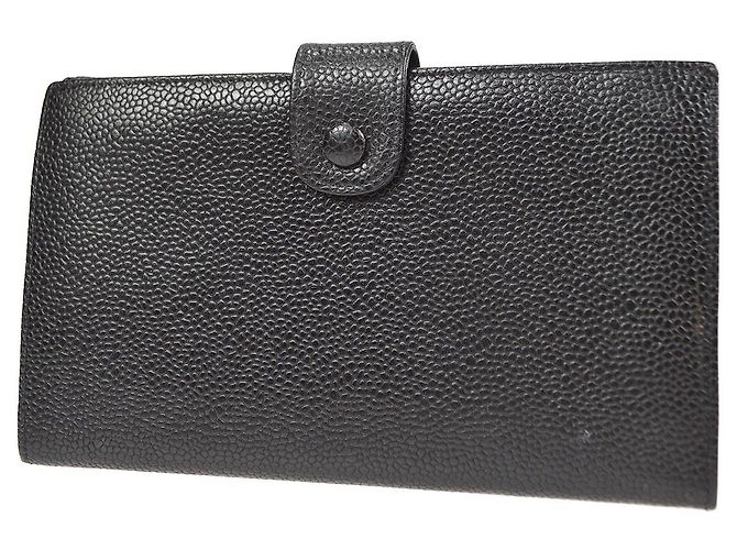 Chanel Timeless CC French Caviar Long Negro - vista 2