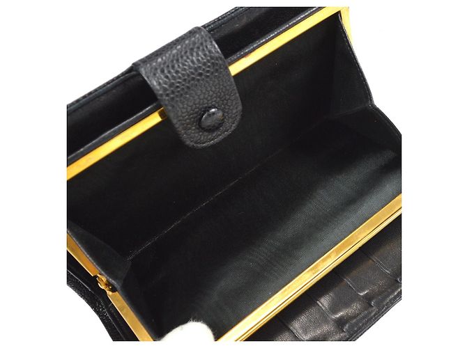 Chanel Timeless CC French Caviar Long Negro - vista 4