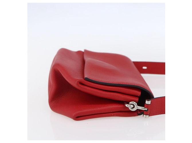 Borsa Opli Novillo 24 di Hermès Rosso - vista 4