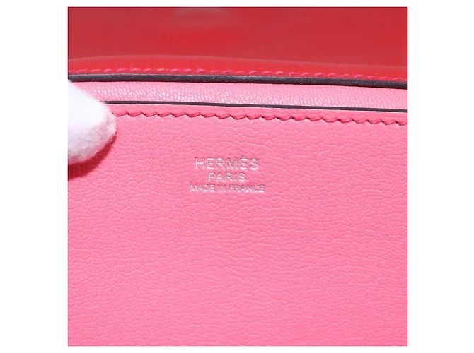 Borsa Opli Novillo 24 di Hermès Rosso - vista 6