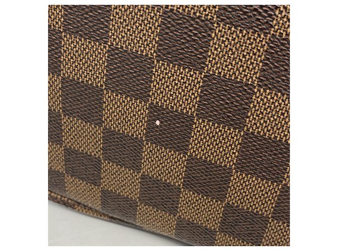Borsa Tote Louis Vuitton Damier Neverfull PM N41359 Ebano Damier ebene - vista 7