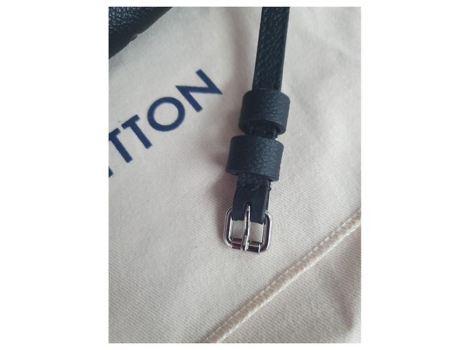 Louis Vuitton Pallas BB Pelle Monogramma Nera Nero - vista 3