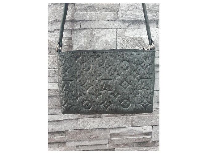 Louis Vuitton Pallas BB Pelle Monogramma Nera Nero - vista 6