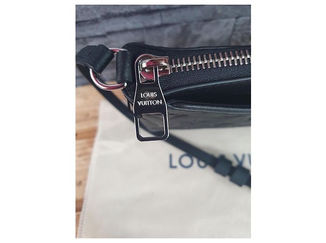 Louis Vuitton Pallas BB Pelle Monogramma Nera Nero - vista 7