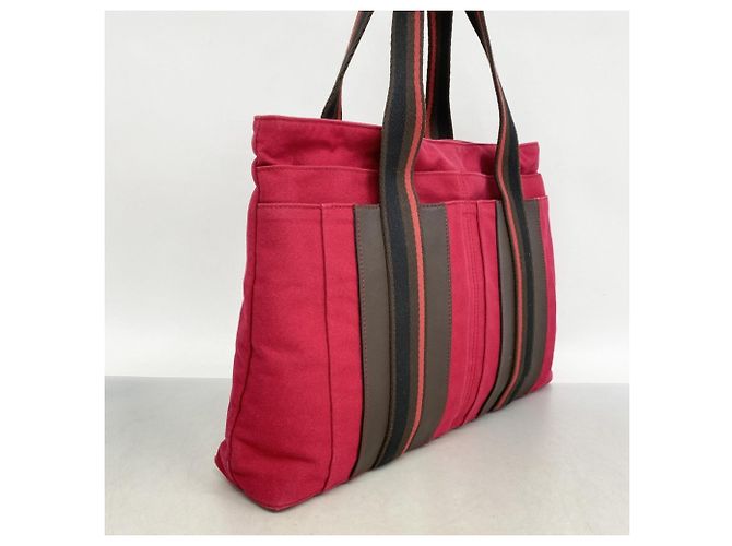 Hermès Troca Horizontal MM Tote Bag Rot - Ansicht 2