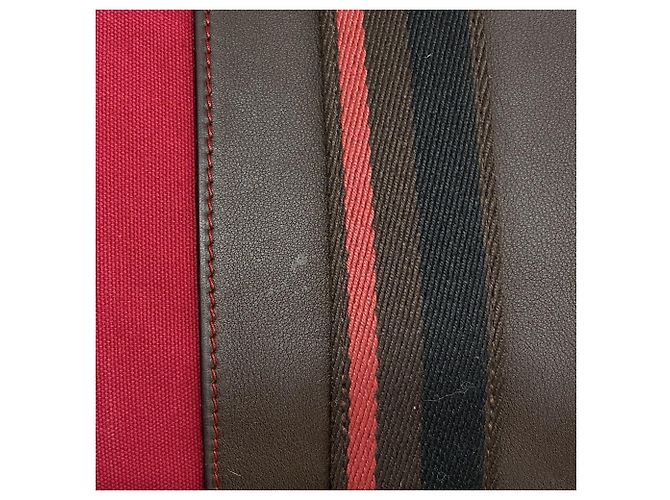 Hermès Troca Horizontal MM Tote Bag Rot - Ansicht 8