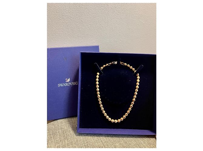 COLLANA SWAROVSKI UNA ANGELIC ROSE GOLD - NUOVA MAI INDOSSATA - vista 3