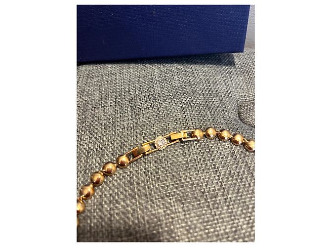 COLLANA SWAROVSKI UNA ANGELIC ROSE GOLD - NUOVA MAI INDOSSATA - vista 8