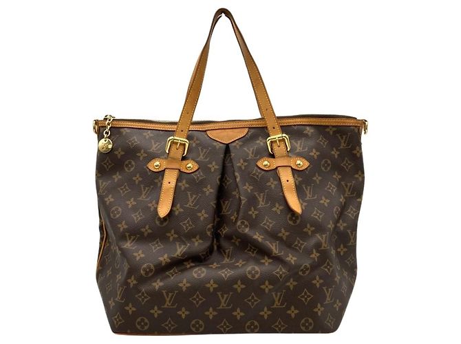 Borsa Tote Palermo GM di Louis Vuitton Marrone - vista 2