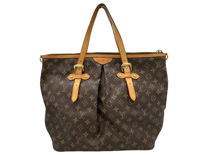 Borsa Tote Palermo GM di Louis Vuitton Marrone - vista 3