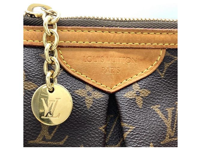 Borsa Tote Palermo GM di Louis Vuitton Marrone - vista 6