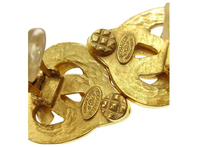 Cuore placcato oro con logo CC di Chanel D'oro - vista 5