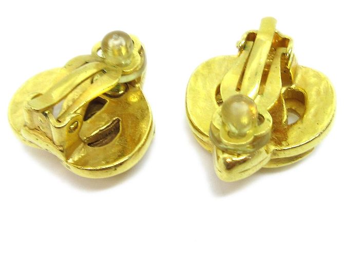 Cuore placcato oro con logo CC di Chanel D'oro - vista 2
