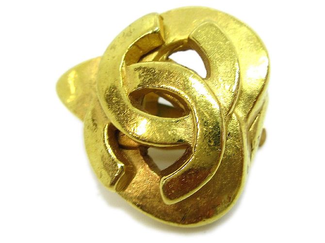 Cuore placcato oro con logo CC di Chanel D'oro - vista 3