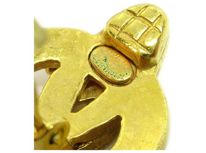 Cuore placcato oro con logo CC di Chanel D'oro - vista 4