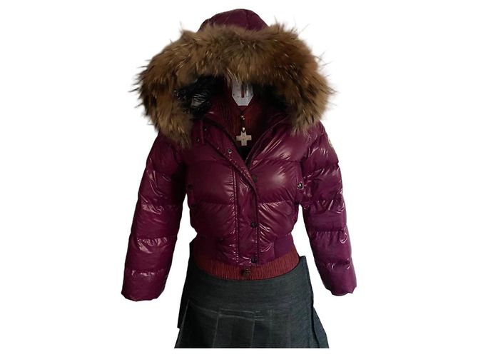 Moncler Steppjacke mit Kapuze Prune Pflaume - Ansicht 2