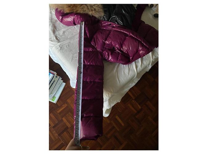 Moncler Steppjacke mit Kapuze Prune Pflaume - Ansicht 4