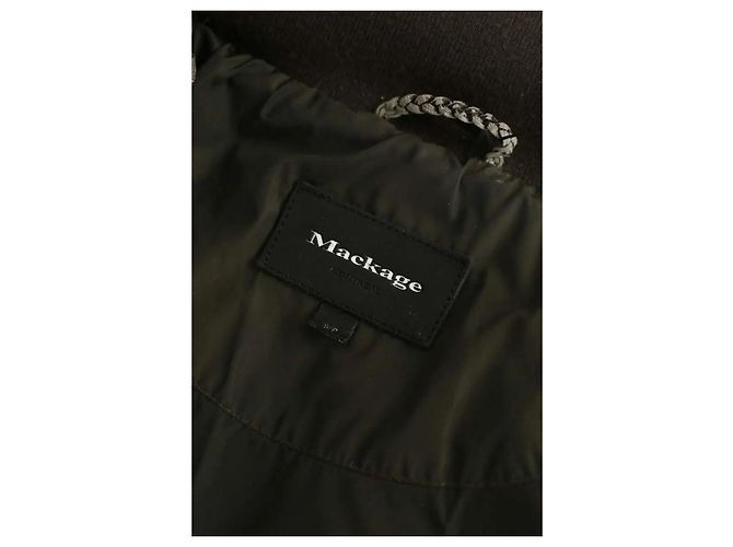 Mackage Parka Khaki - vista 7