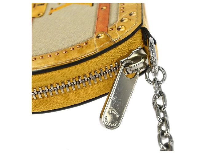 Porta Moedas Edição Limitada Monogram Cerises Louis Vuitton Bege - vista 7