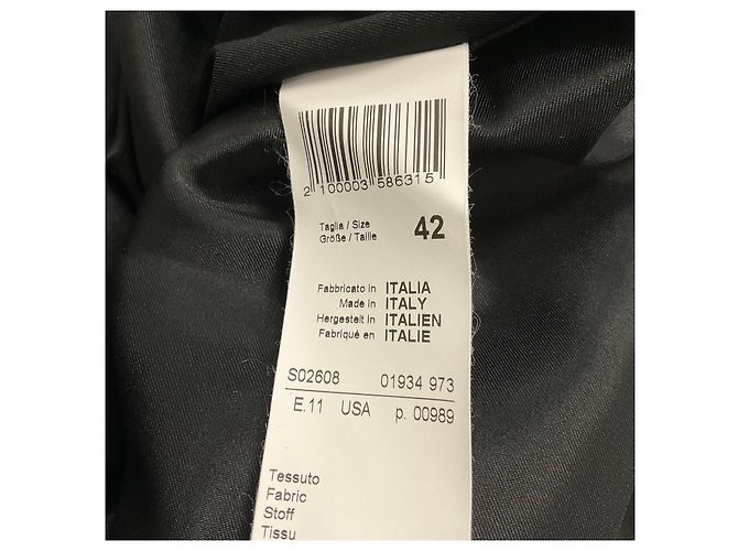 Peserico Kleid aus technischem Doppelstoff mit zwei-Wege-Stretch in dunkelsaphirgrau - Ansicht 6