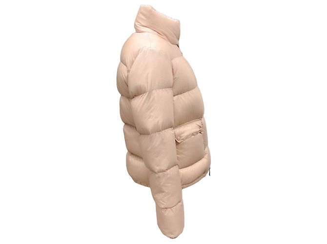 Giacca Puffer Moncler Lannic Rosa Chiaro - vista 2