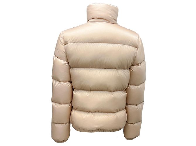 Giacca Puffer Moncler Lannic Rosa Chiaro - vista 3
