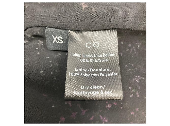 Marc by Marc Jacobs Co Black Multi Fall Winter Printed Silk Chiffon Dress - view 5
