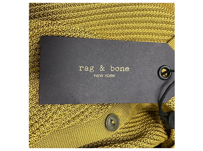 Rag & Bone Robe Boutonnée Pacey Verte Seed - vue 5
