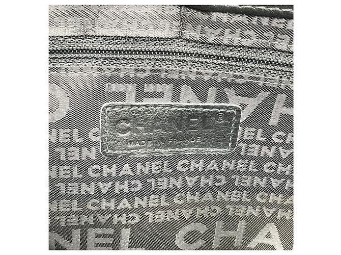 Borsa a Spalla Mademoiselle Lock in Pelle Nera Chanel 2003 Nero - vista 6