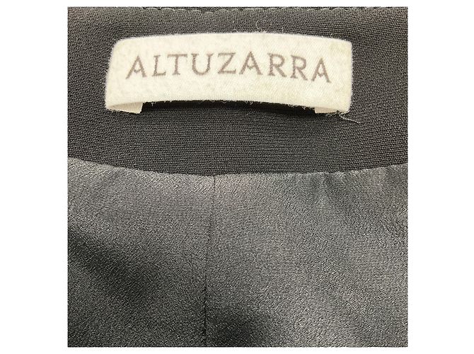 Falda de crepé negra con detalles de cremallera Altuzarra - vista 4