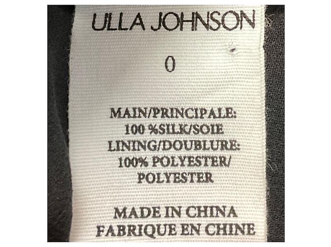 Vestido Adara estampado Valerian negro / naranja de Ulla Johnson - vista 5