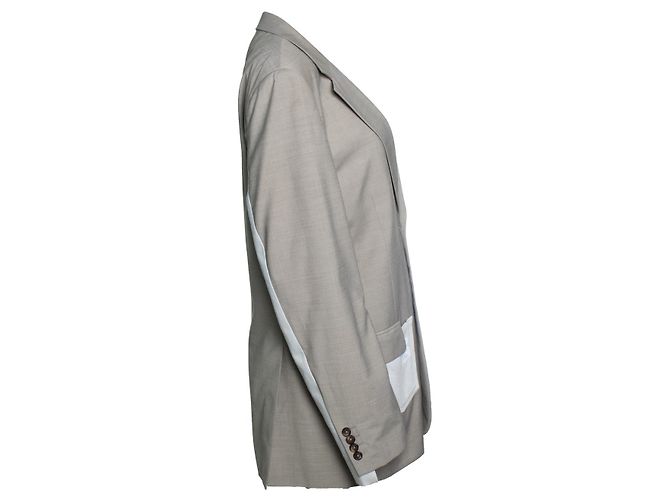 Autre Marque Blaze, maßgeschneiderte Blazerjacke in Beige - Ansicht 3