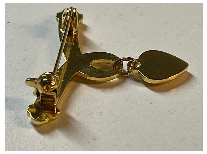 Spilla Cuore Boucheron in Oro Giallo D'oro - vista 10