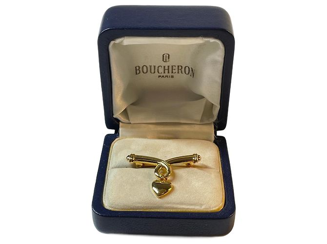 Spilla Cuore Boucheron in Oro Giallo D'oro - vista 2
