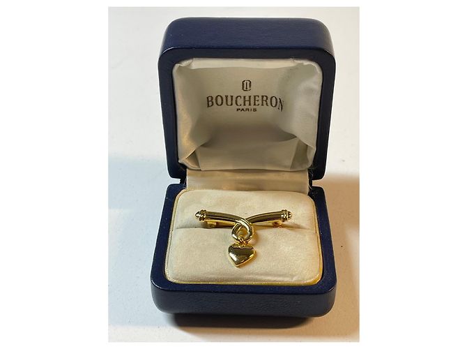 Spilla Cuore Boucheron in Oro Giallo D'oro - vista 3