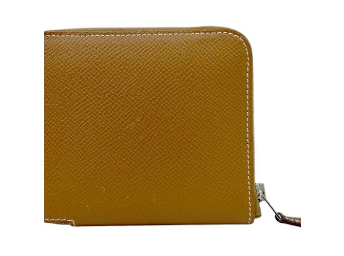 Hermès Azap Kompakt-Münzbörse Golden - Ansicht 2
