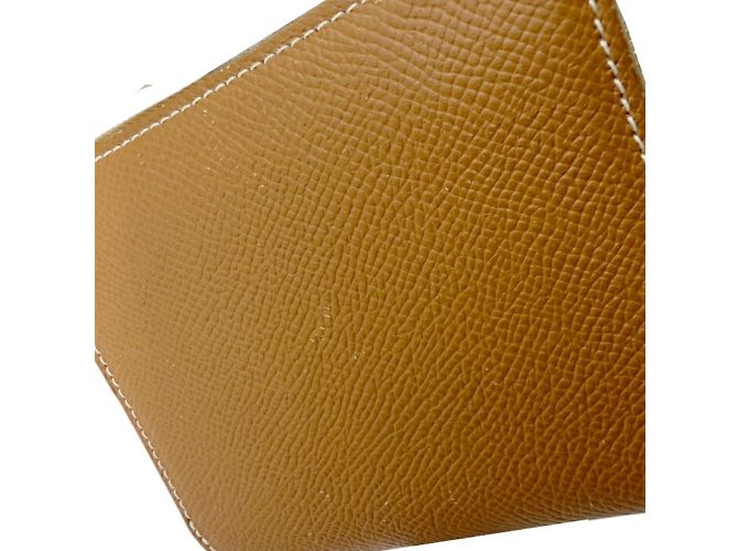 Hermès Azap Kompakt-Münzbörse Golden - Ansicht 9