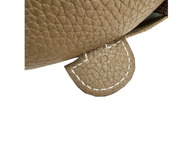 Borsa a Spalla Hermès Evelyn 3 PM in Grigio Etoupe Taupe - vista 13